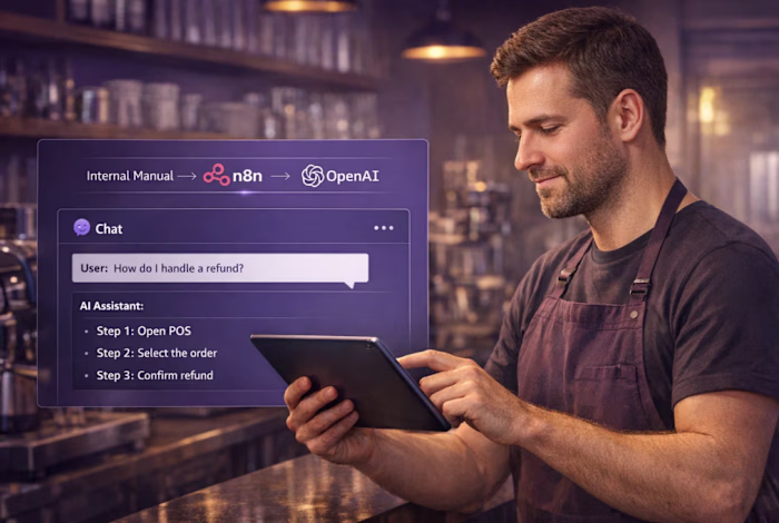 RAG AI Onboarding & Knowledge Bot for Café Staff