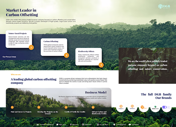 DGB Group Infographic :: Behance