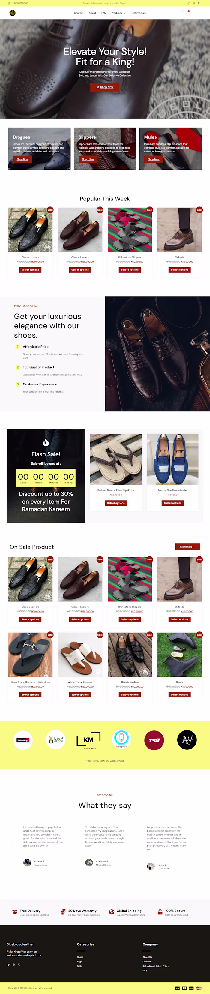 Bluebloodleatherworks | E-commerce store