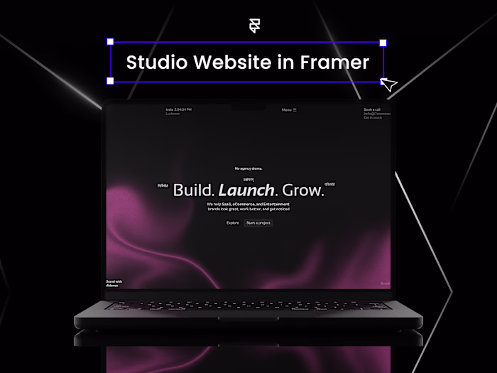 Marketing Studio Website Redesign 