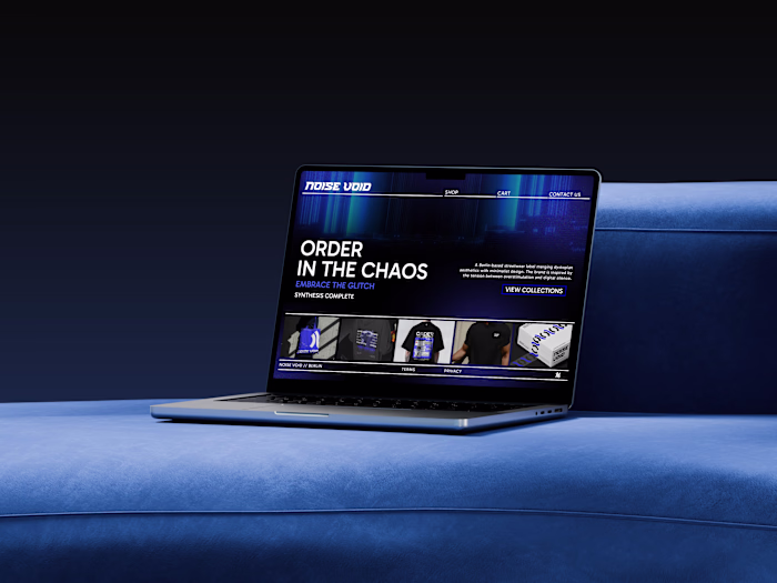 Brand Identity for NOISE VOID: Dystopian Streetwear