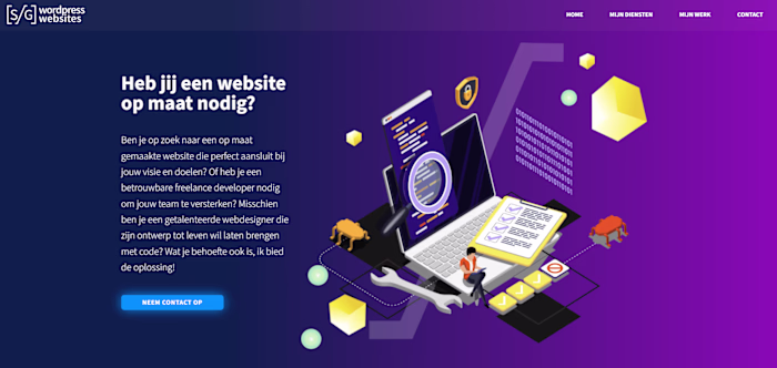 Responsive portfolio website