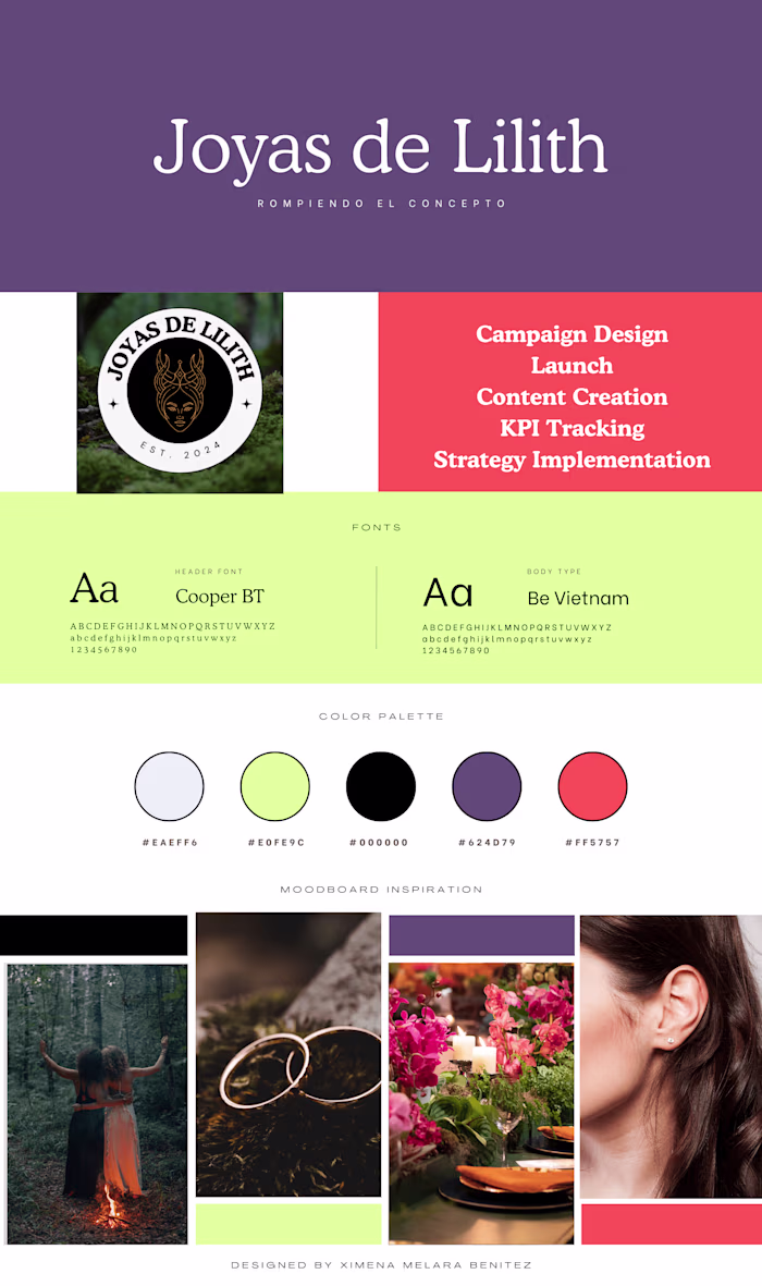 Joyas de Lilith | Campaign Launch & Content Strategy