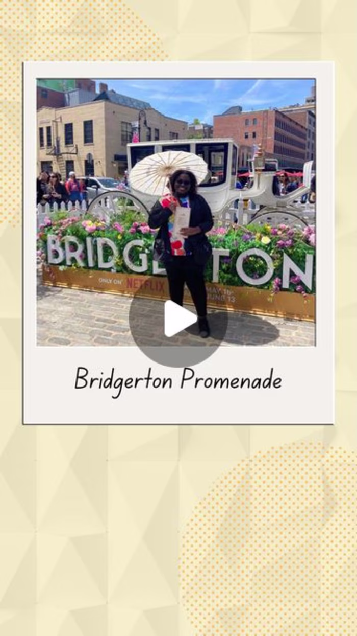 Bridgerton Promenade Vlog/ Reel