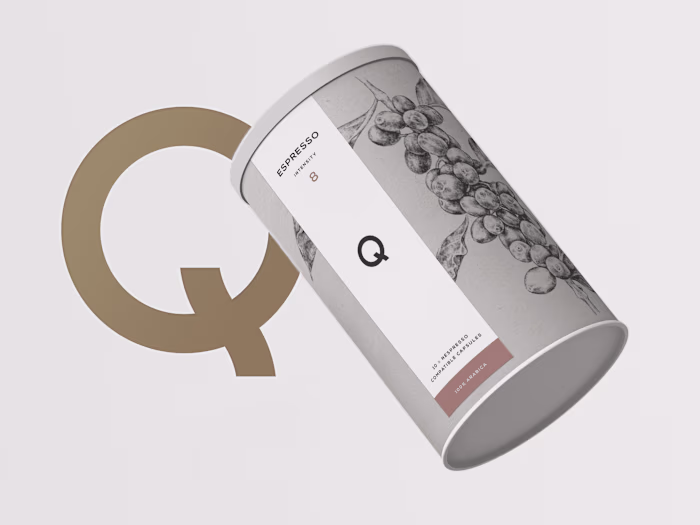 QUATTRO coffee - brand and packaging