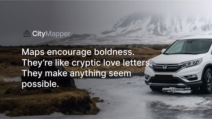 CityMapper - Website Design 