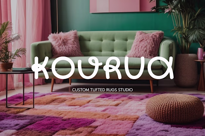 Brand Identity for Custom tufted rugs studio