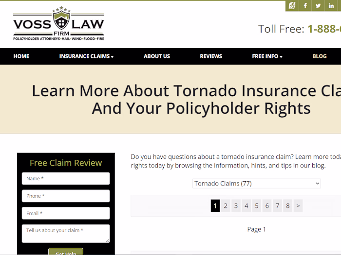 Learn More About Tornado Insurance Claims and Your Policyholder…