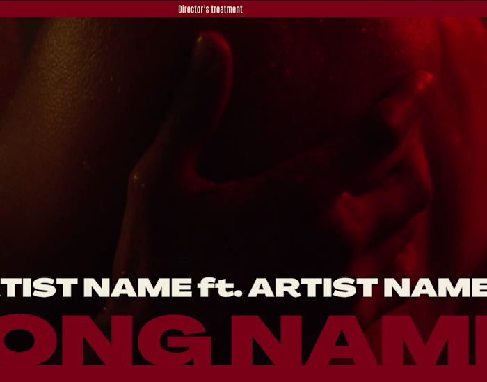 Music Video | Director's Treatment