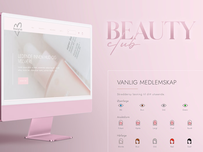 Beauty Club eCommerce Website Design and Development