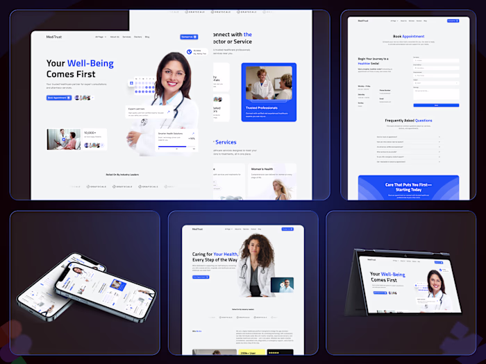 MedTrust Healthcare Platform Design & Development
