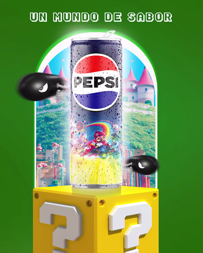 Kreavix Pepsi x Mario Bros