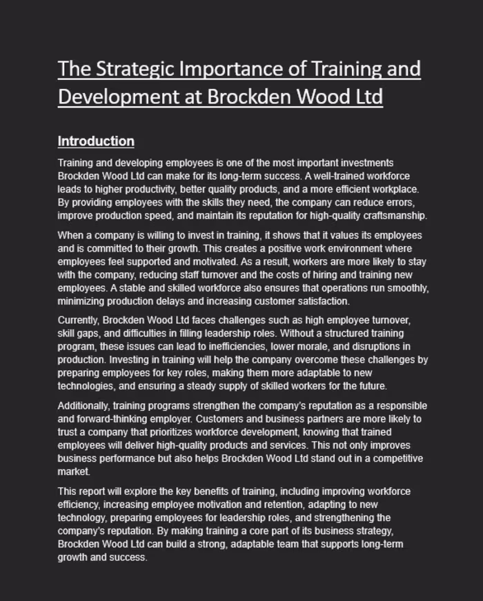 I did this academic work