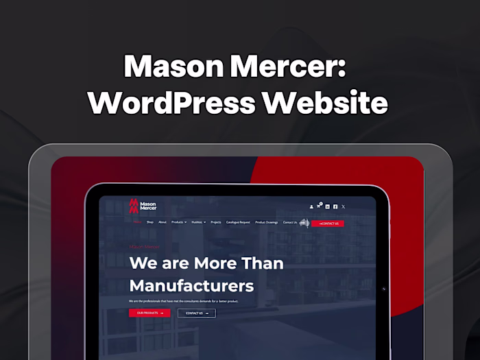 Mason Mercer: WordPress Website Design & Development