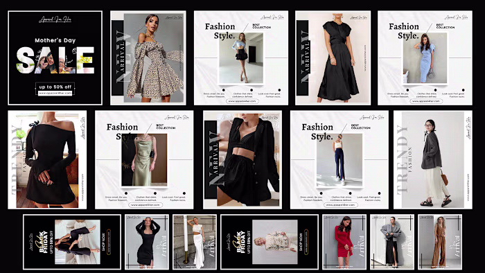 Apparel4her Clothing Store (Social Media Campaign) 