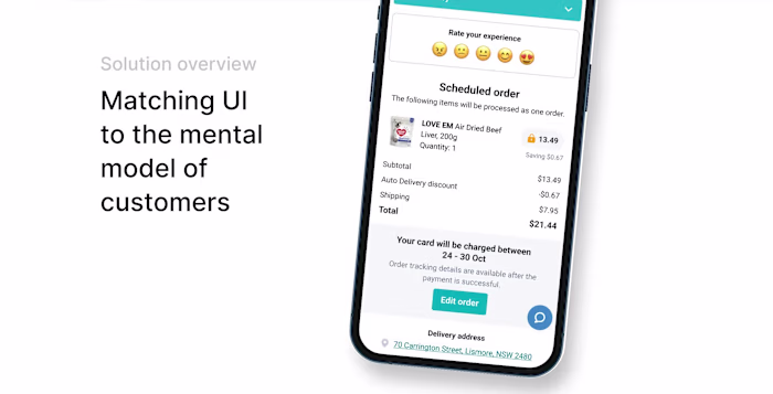 Pet Circle's repeat delivery service