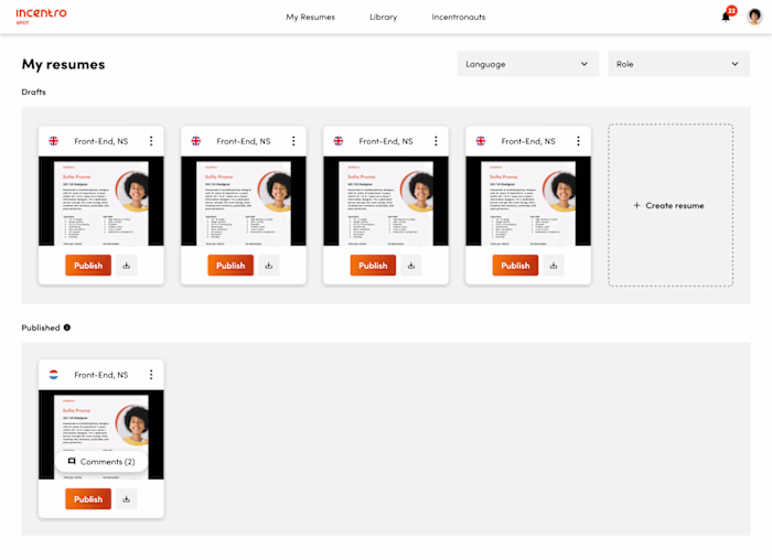 Spot - UX & UI Design