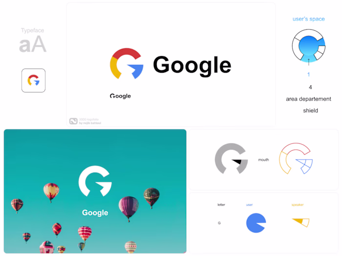 Google rebrand One of my favorite logo both on visual and id...