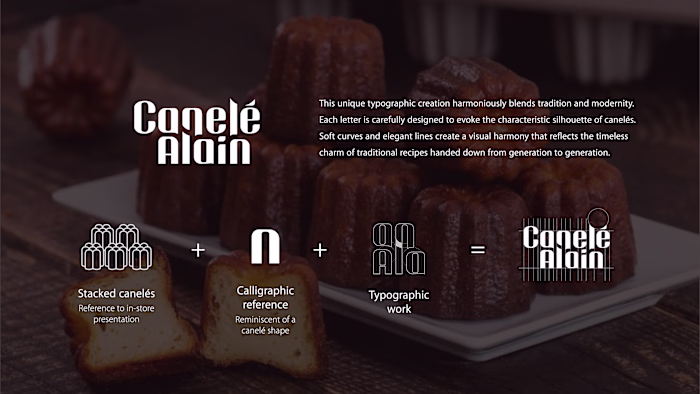 Canelé Alain - Logo Design