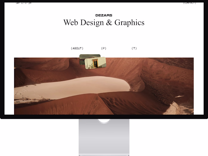 Portfolio Design - Framer Website Design