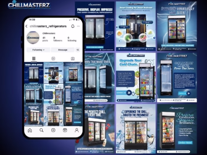 Social Media Manager for ChillMasterz
Managed