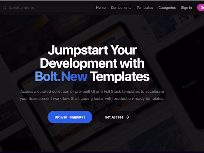 FlashCoded - Pre-made Bolt Starter Templates