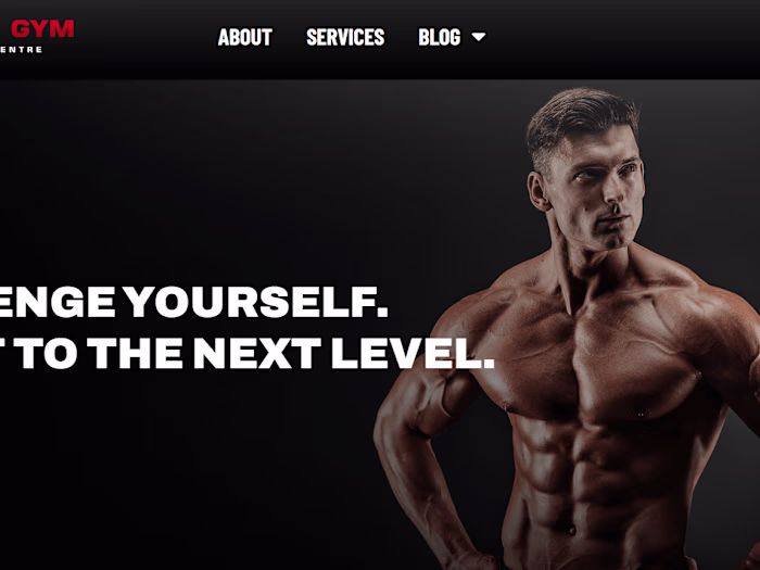 $2,500 Gym Website 