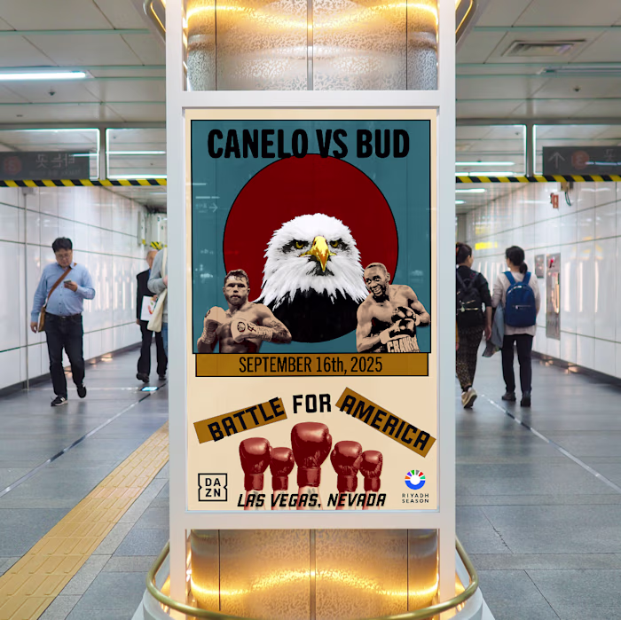 Canelo vs. Bud: A Visual War Cry