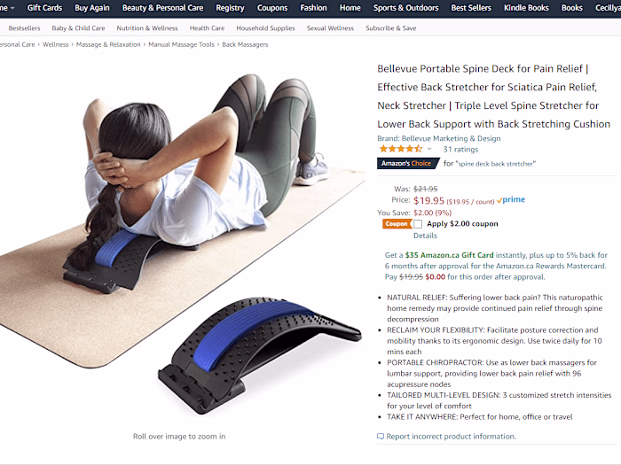 HealthxBellevue- Amazon Ecommerce Product Description