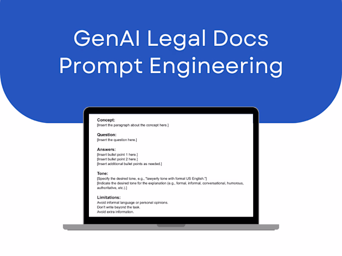 GenAI Legal Docs Prompt Engineering