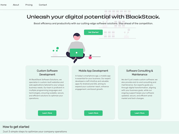 Freelance Business Website