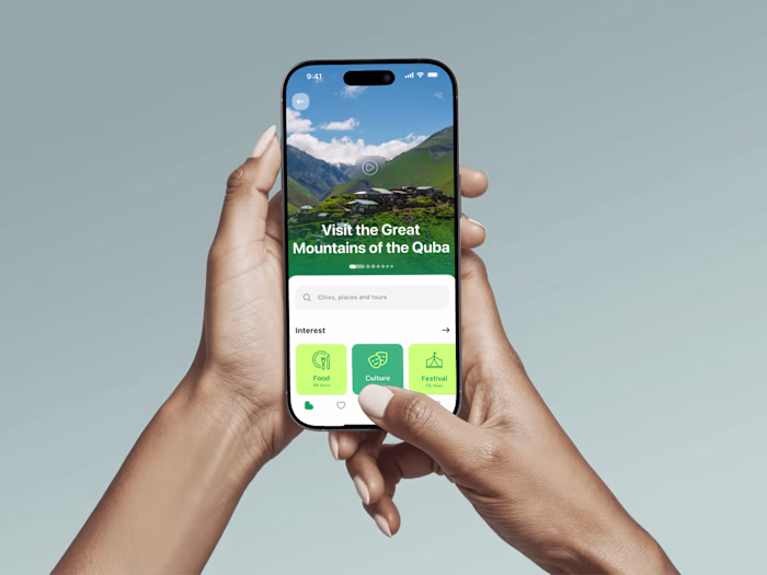 Buyur App Travel Module Design