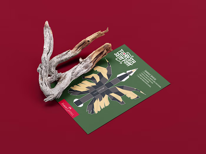 "Floresta Sem Fim" Paper Toy Designs - Faber-Castell :: Behance