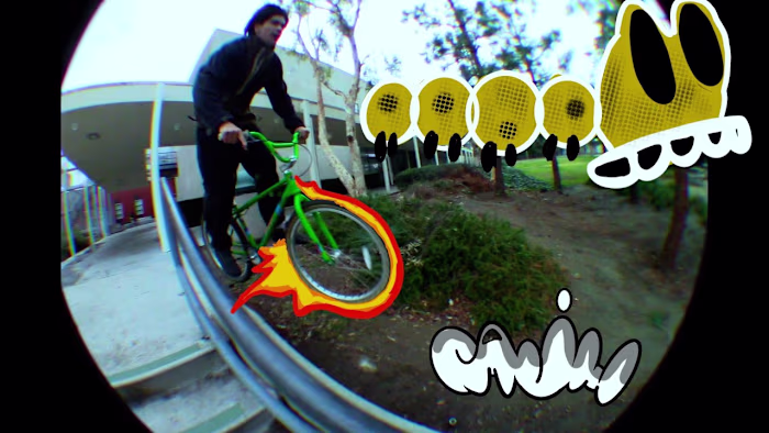 2d Animation, vlog style edit.