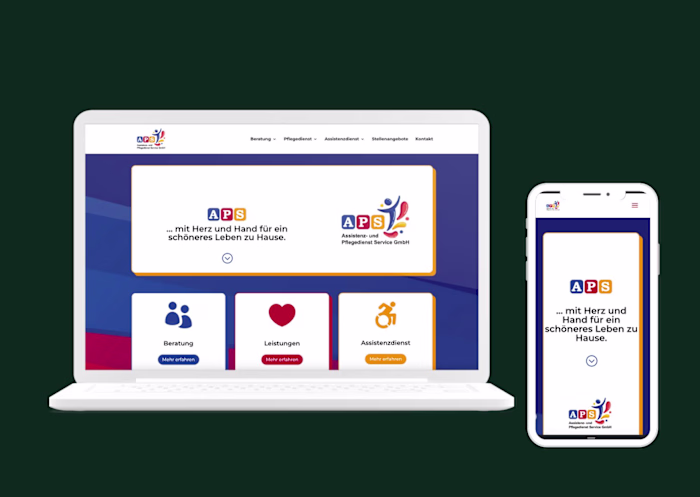 SEO-optimized website for generating nursing service customers