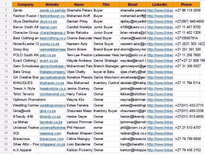 I will do b2b lead generation with verified email