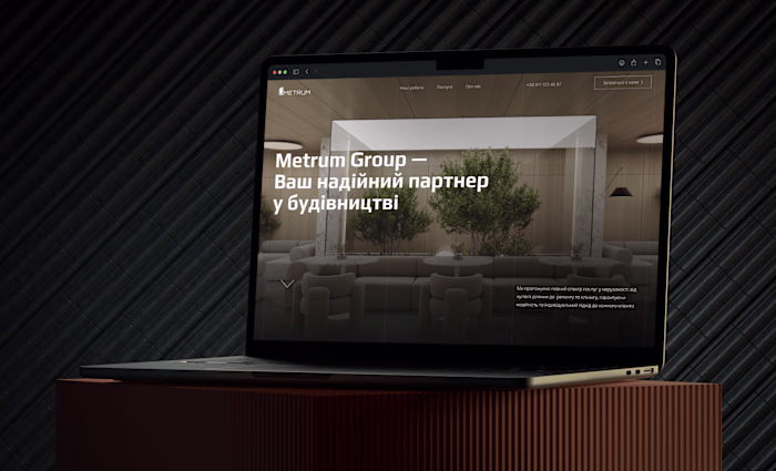 Innovative Real Estate Website for Metrum