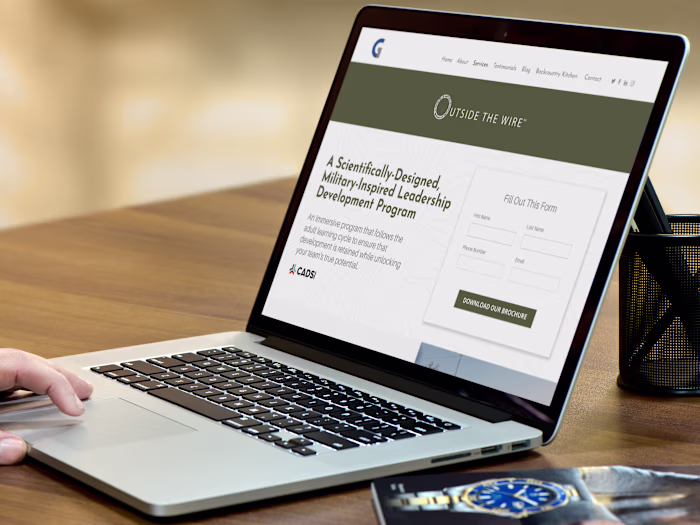 Gasparotto Group | Outside the Wire Landing Page