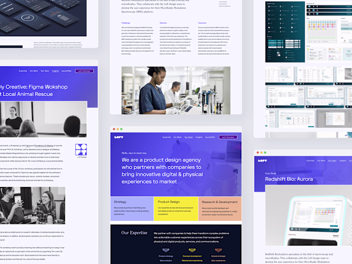 Content Strategy and Responsive Redesign of Product DesigAgency 