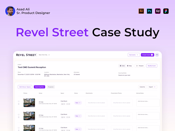 Revel Street UI/UX Modular Redesign