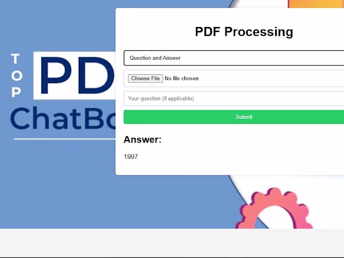 PDF Chatbot 