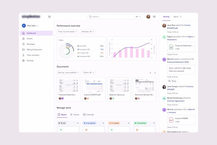 Creating a web app MVP for accountants