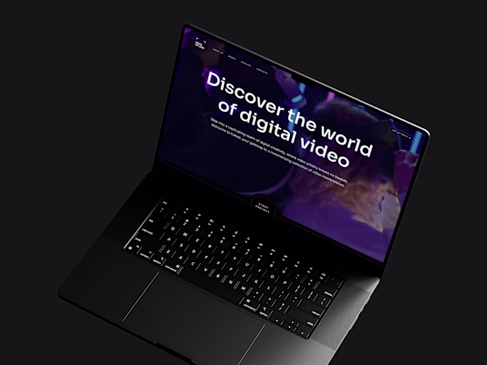 Nova Studio: Business site for a film production company