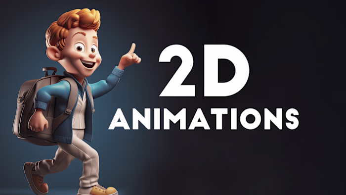 I will create 2D Animation for your Videos
