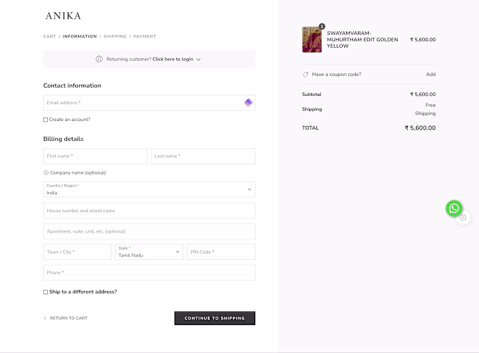 Website Redesign for E-Commerce Store