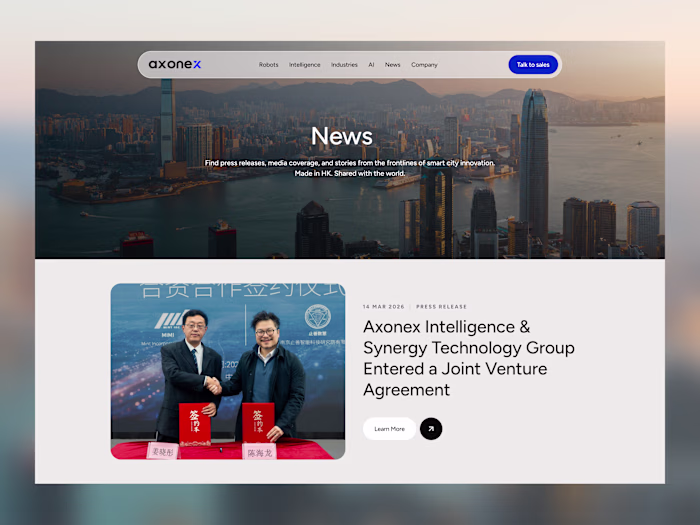 Axonex Website Development and Design
