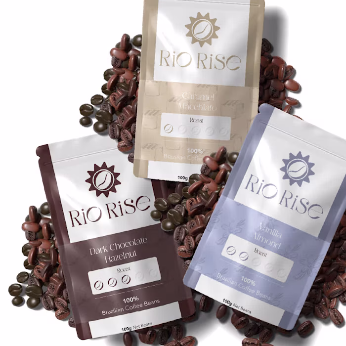 Rio Rise: Coffee Brand Identity