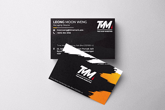Logo and business name card design on Behance