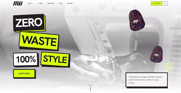 Built a custom headless ecommerce