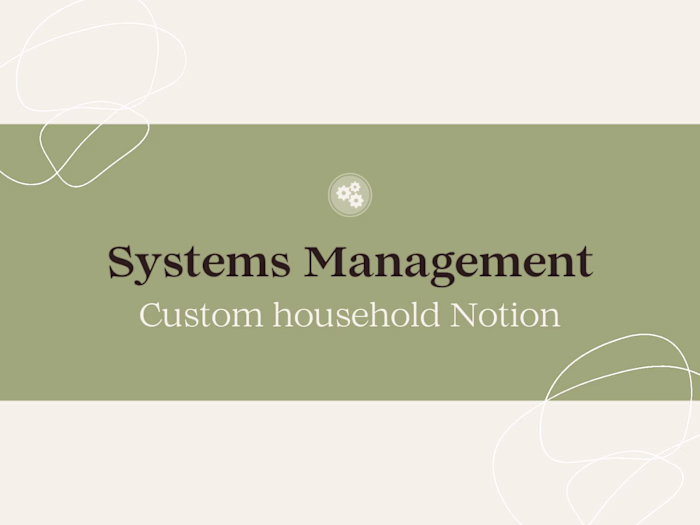Systems Management - Custom Notion Hub